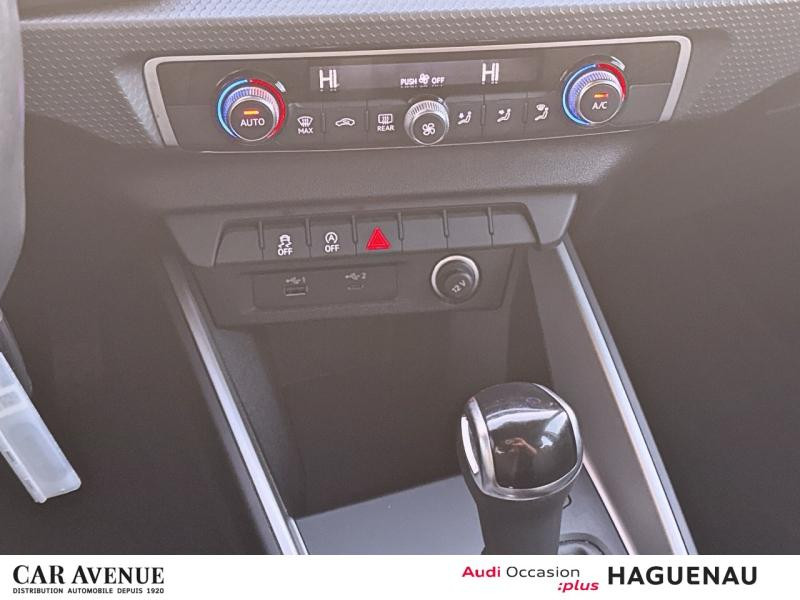 Used AUDI A1 Sportback 30 TFSI 110 Advanced S tronic 7 / SIèges Sport / Feux LED Dynamiques / Aide au Stationn 2021 Noir Mythic/Arches+pav Gris Manhattan € 18989 in Haguenau