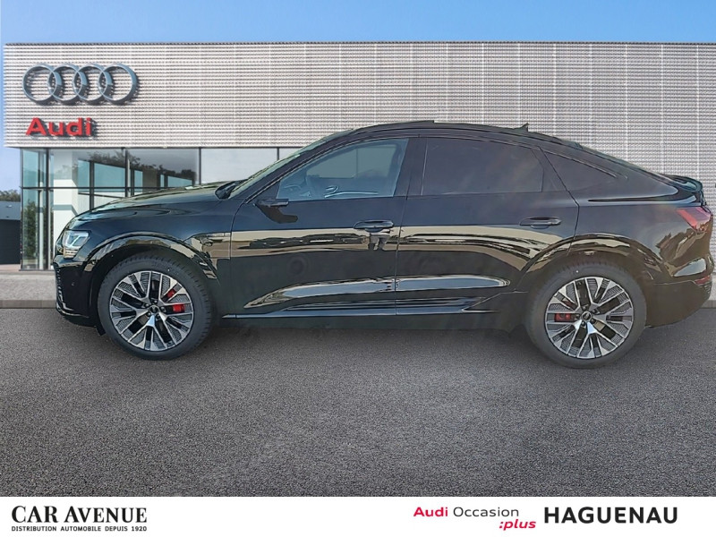 Used AUDI Q8 e-tron Sportback 55 408ch S Line quattro 2023 Noir Mythic Métallisée € 72400 in Haguenau