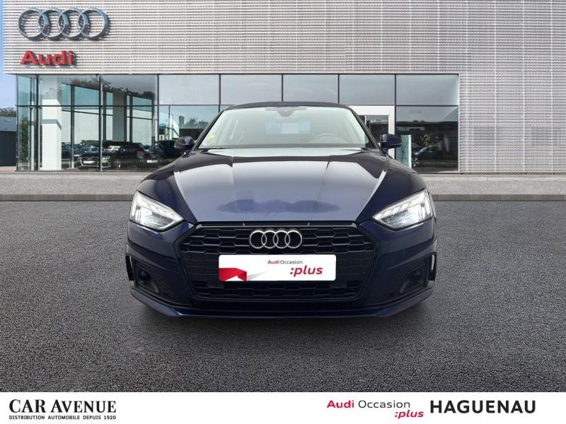 Occasion AUDI A5 Sportback 40 TDI 204 Avus S tronic 7 / Cuir Alcantara / Virtual Cockpit / GPS MMI / Feux Matrix L 2021 Bleu Navarre métallisé 33989 € à Haguenau
