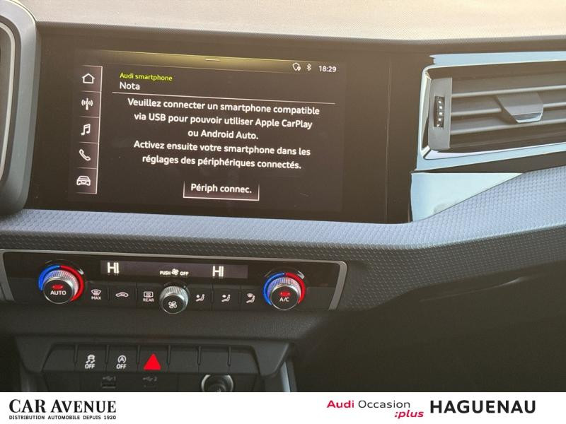 Used AUDI A1 Sportback 30 TFSI 110 Advanced S tronic 7 / SIèges Sport / Feux LED Dynamiques / Aide au Stationn 2021 Noir Mythic/Arches+pav Gris Manhattan € 18989 in Haguenau