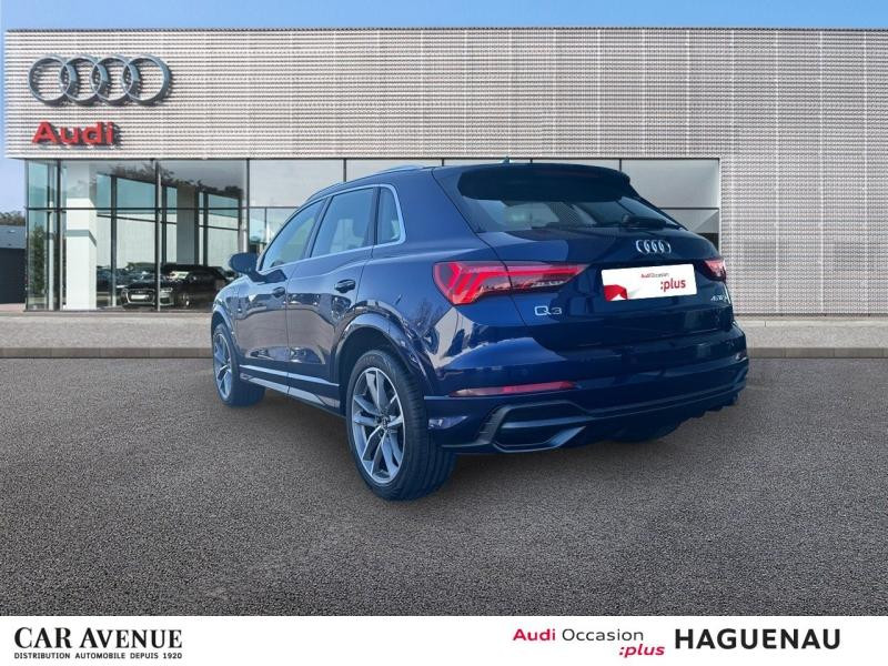Used AUDI Q3 45 TFSI e 245ch S line S tronic 6 2021 Bleu Navarre métallisé € 34989 in Haguenau