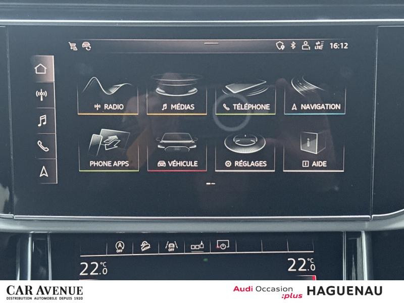 Occasion AUDI Q8 50 TDI 286 S line quattro tiptronic 8 JANTES 21' SINGLEFRAME EN NOIR PACK ESTHETIQUE NOIR AUDI SM 2019 Noir Orca 47989 € à Haguenau