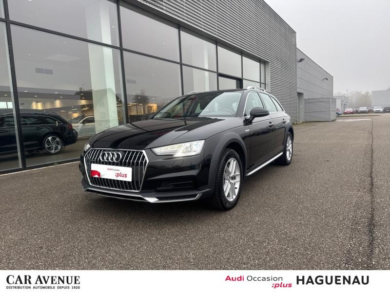 Occasion AUDI A4 Allroad 3.0 V6 TDI 218 Design quattro S tronic 7 crochet d'attelage 2016 Noir mythic 26989 € à Haguenau