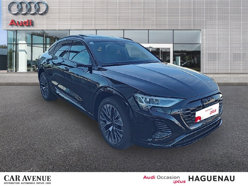 Used AUDI Q8 e-tron Sportback 55 408ch S Line quattro 2023 Noir Mythic Métallisée € 72400 in Haguenau