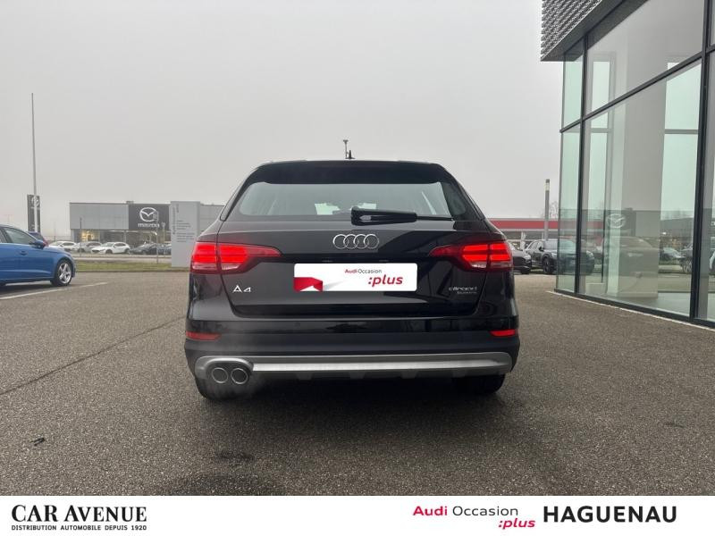 Occasion AUDI A4 Allroad 3.0 V6 TDI 218 Design quattro S tronic 7 crochet d'attelage 2016 Noir mythic 26989 € à Haguenau