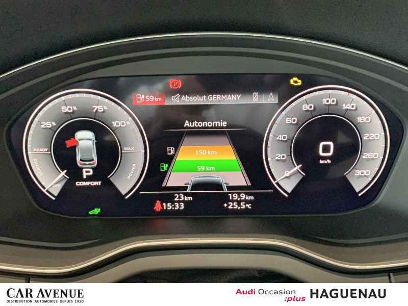 Occasion AUDI Q5 55 TFSI e 367ch S line quattro S tronic 7 2024 Noir Mythic métallisé 55900 € à Haguenau