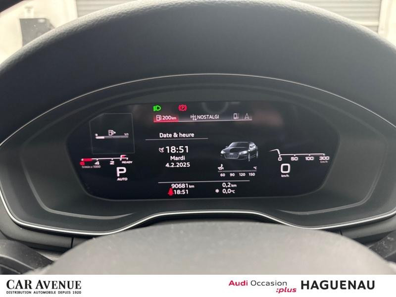 Occasion AUDI A5 Sportback 40 TDI 204 Avus S tronic 7 / Cuir Alcantara / Virtual Cockpit / GPS MMI / Feux Matrix L 2021 Bleu Navarre métallisé 33989 € à Haguenau