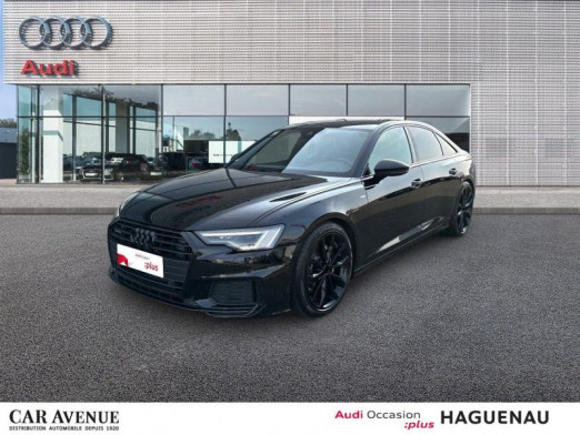 Occasion AUDI A6 50 TDI 286 S line quattro tiptronic / Bang & Olufsen / Pack Cuir / Feux Matrix LED / GPS / Caméra 2019 Noir Brillant 32 989 € à Haguenau