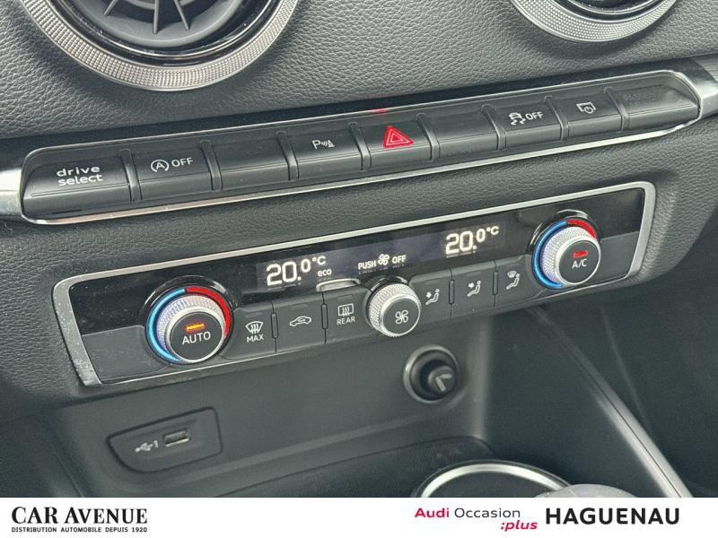 Occasion AUDI A3 Sportback 35 TDI 150 Design Luxe S tronic 7/ Sièges Cuir / Virtual Cockpit / GPS / Caméra / Keyle 2019 Blanc Ibis 22989 € à Haguenau