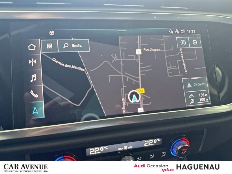 Occasion AUDI Q3 35 TFSI 150 Mild Hybrid Design S tronic 7 CAMERA DE RECUL CLE CONFORT VITRES ARRIERE SURTEINTEES 2021 Noir Mythic métallisé 29989 € à Haguenau