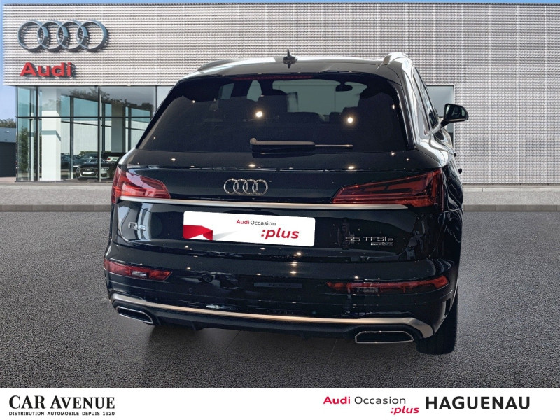 Occasion AUDI Q5 55 TFSI e 367ch S line quattro S tronic 7 2024 Noir Mythic métallisé 55900 € à Haguenau