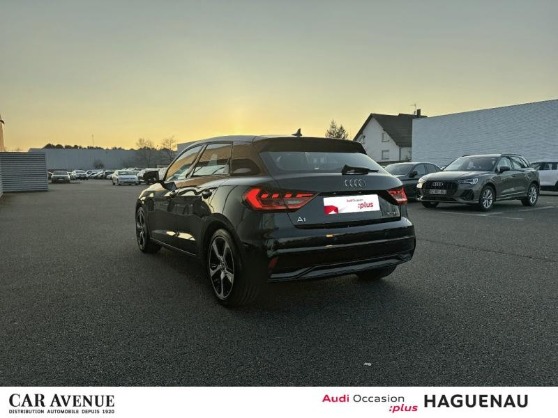 Used AUDI A1 Sportback 30 TFSI 110 Advanced S tronic 7 / SIèges Sport / Feux LED Dynamiques / Aide au Stationn 2021 Noir Mythic/Arches+pav Gris Manhattan € 18989 in Haguenau
