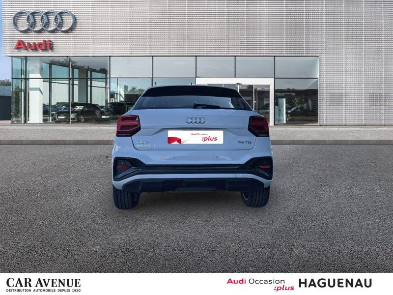 Occasion AUDI Q2 35 TDI 150 S line S tronic 7 Matrix led sièges avant chauffants audi smartphone pack esthetique n 2023 Blanc Glacier métallisé 34989 € à Haguenau
