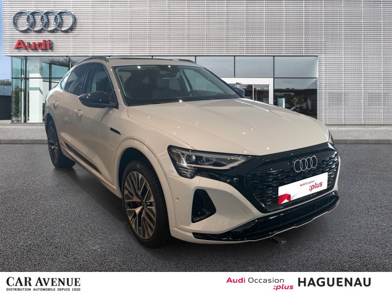 Occasion AUDI Q8 e-tron Sportback 55 408ch Avus quattro 2024 Blanc Glacier Métallisée 79990 € à Haguenau