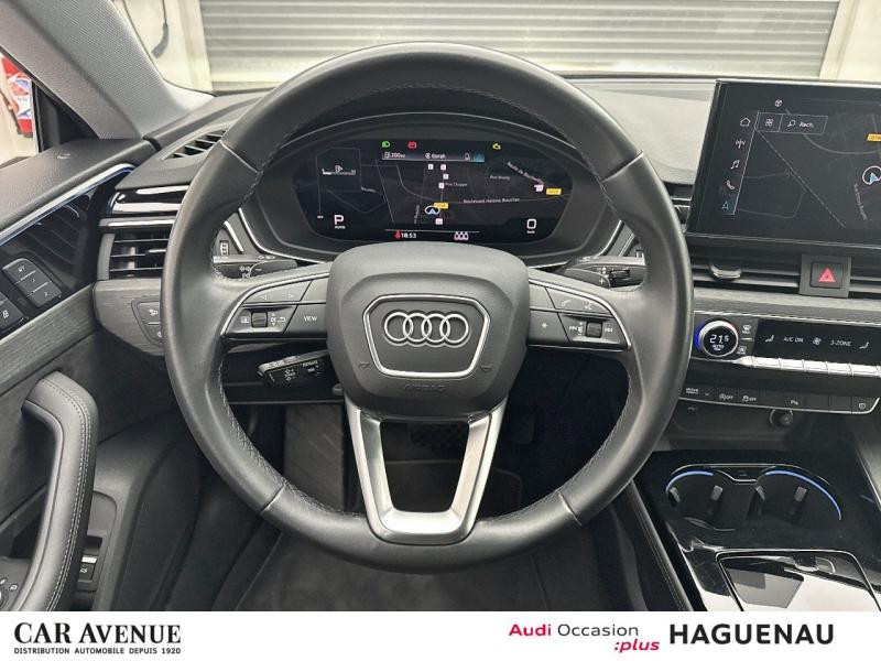 Occasion AUDI A5 Sportback 40 TDI 204 Avus S tronic 7 / Cuir Alcantara / Virtual Cockpit / GPS MMI / Feux Matrix L 2021 Bleu Navarre métallisé 33989 € à Haguenau