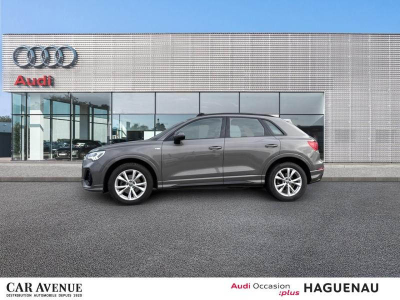 Used AUDI Q3 35 TFSI 150ch Mild Hybrid S line S tronic 7 2021 Gris Chronos métallisé € 34989 in Haguenau
