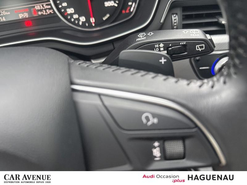 Occasion AUDI A4 Allroad 3.0 V6 TDI 218 Design quattro S tronic 7 crochet d'attelage 2016 Noir mythic 26989 € à Haguenau