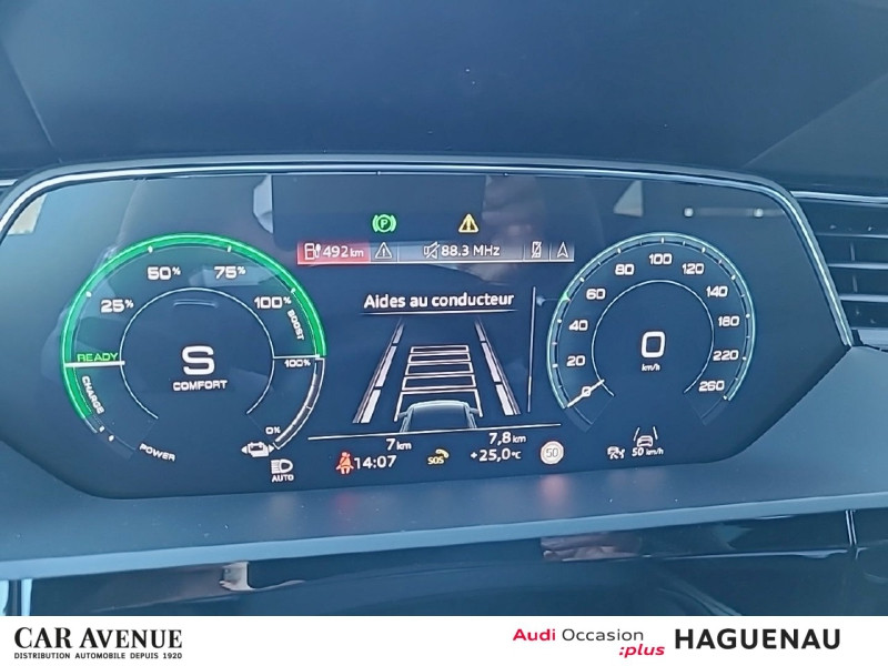 Used AUDI Q8 e-tron Sportback 55 408ch S Line quattro 2023 Noir Mythic Métallisée € 72400 in Haguenau