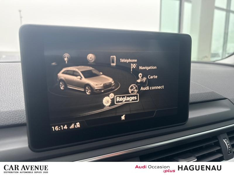 Occasion AUDI A4 Allroad 3.0 V6 TDI 218 Design quattro S tronic 7 crochet d'attelage 2016 Noir mythic 26989 € à Haguenau