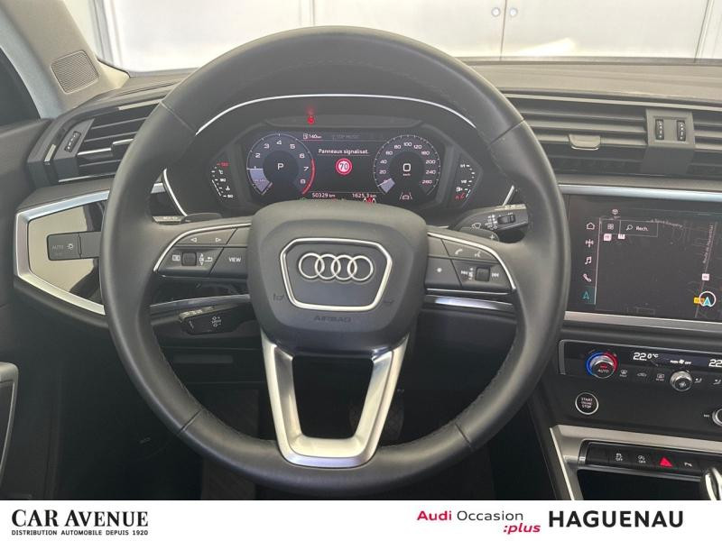 Occasion AUDI Q3 35 TFSI 150 Mild Hybrid Design S tronic 7 CAMERA DE RECUL CLE CONFORT VITRES ARRIERE SURTEINTEES 2021 Noir Mythic métallisé 29989 € à Haguenau