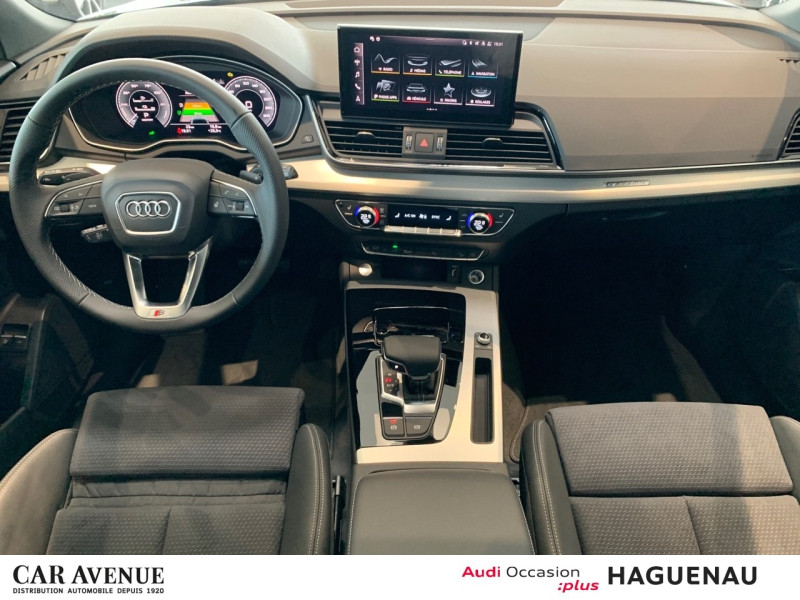 Occasion AUDI Q5 55 TFSI e 367ch S line quattro S tronic 7 2024 Noir Mythic métallisé 55900 € à Haguenau