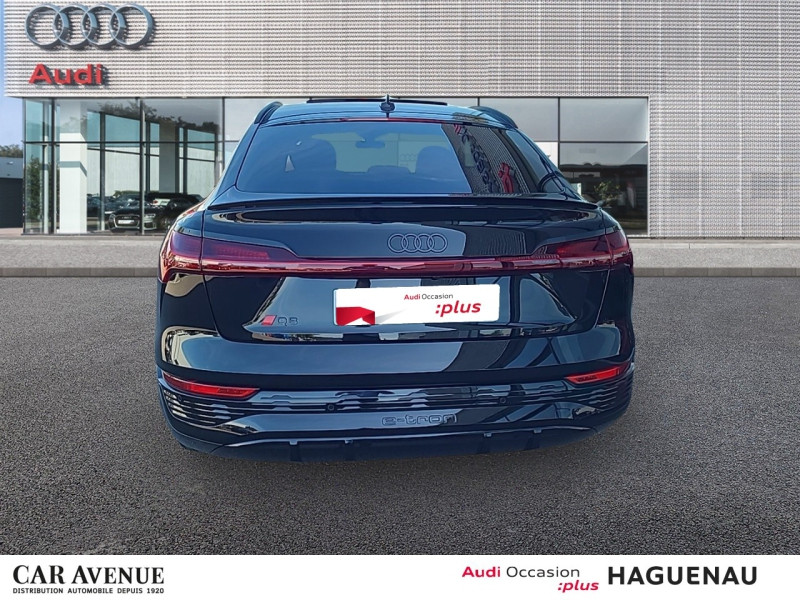 Used AUDI Q8 e-tron Sportback 55 408ch S Line quattro 2023 Noir Mythic Métallisée € 72400 in Haguenau