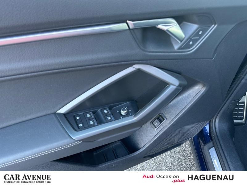 Used AUDI Q3 45 TFSI e 245ch S line S tronic 6 2021 Bleu Navarre métallisé € 34989 in Haguenau