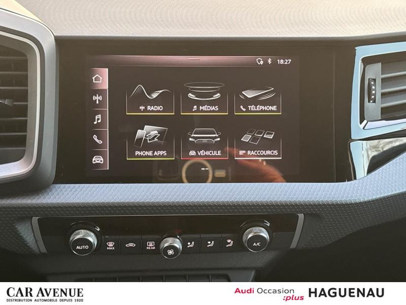 Used AUDI A1 Sportback 30 TFSI 110 Advanced S tronic 7 / SIèges Sport / Feux LED Dynamiques / Aide au Stationn 2021 Noir Mythic/Arches+pav Gris Manhattan € 18989 in Haguenau