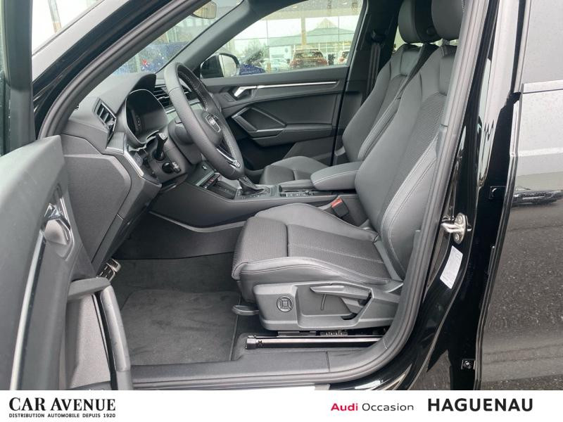 Occasion AUDI Q3 35 TDI 150ch S line quattro S tronic 7 2024 Noir Mythic métallisé 53490 € à Haguenau