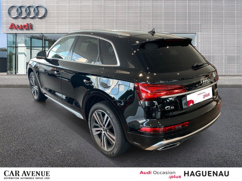 Occasion AUDI Q5 55 TFSI e 367ch S line quattro S tronic 7 2024 Noir Mythic métallisé 55900 € à Haguenau