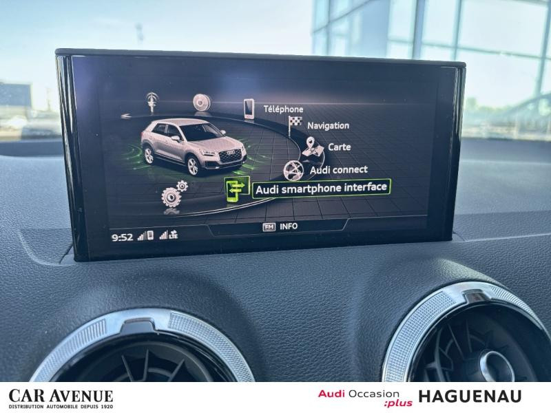Occasion AUDI Q2 35 TDI 150 S line S tronic 7 Matrix led sièges avant chauffants audi smartphone pack esthetique n 2023 Blanc Glacier métallisé 34989 € à Haguenau