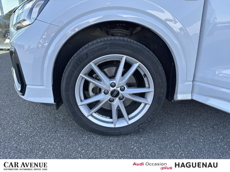 Occasion AUDI Q2 35 TDI 150 S line S tronic 7 Matrix led sièges avant chauffants audi smartphone pack esthetique n 2023 Blanc Glacier métallisé 34989 € à Haguenau