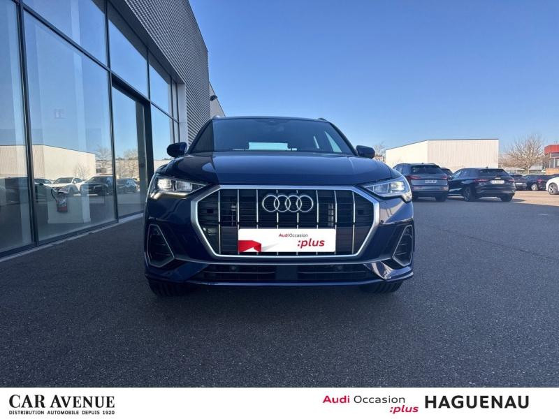 Used AUDI Q3 45 TFSI e 245ch S line S tronic 6 2021 Bleu Navarre métallisé € 34989 in Haguenau