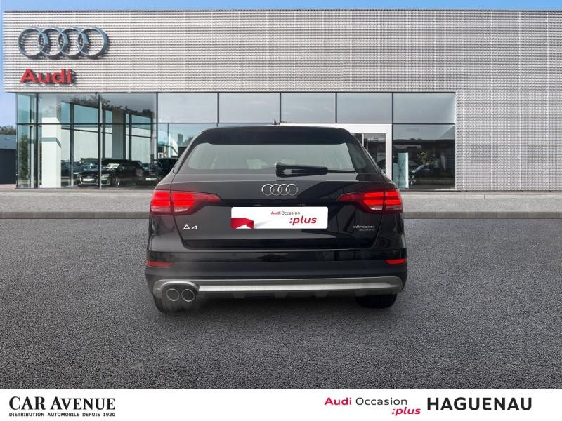 Occasion AUDI A4 Allroad 3.0 V6 TDI 218 Design quattro S tronic 7 crochet d'attelage 2016 Noir mythic 26989 € à Haguenau