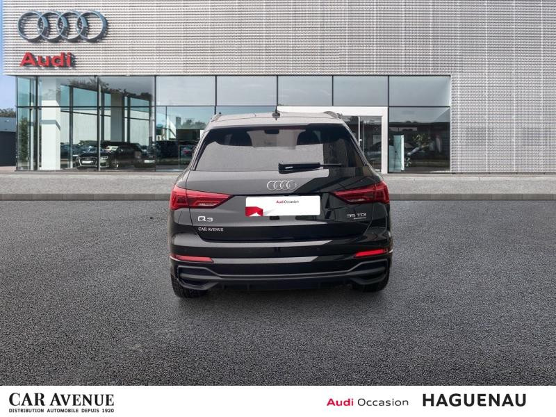 Occasion AUDI Q3 35 TDI 150ch S line quattro S tronic 7 2024 Noir Mythic métallisé 53490 € à Haguenau
