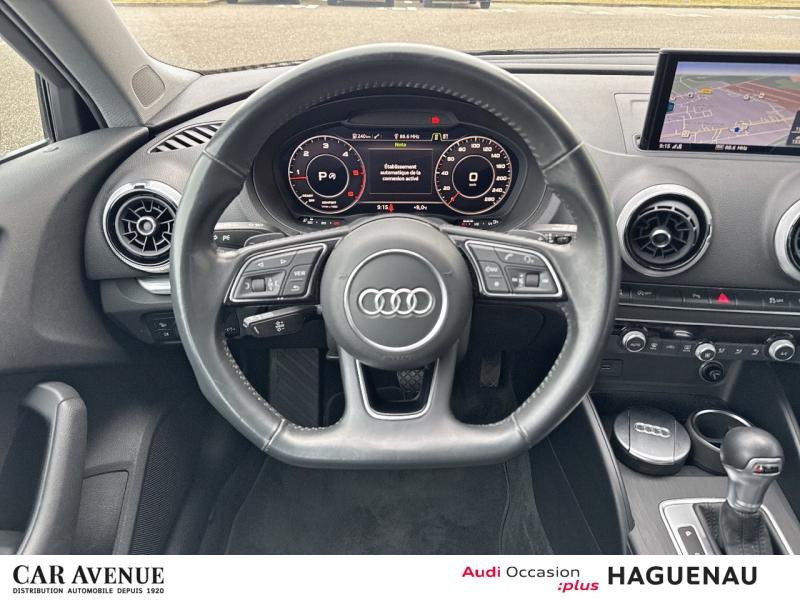 Occasion AUDI A3 Sportback 35 TDI 150 Design Luxe S tronic 7/ Sièges Cuir / Virtual Cockpit / GPS / Caméra / Keyle 2019 Blanc Ibis 22989 € à Haguenau