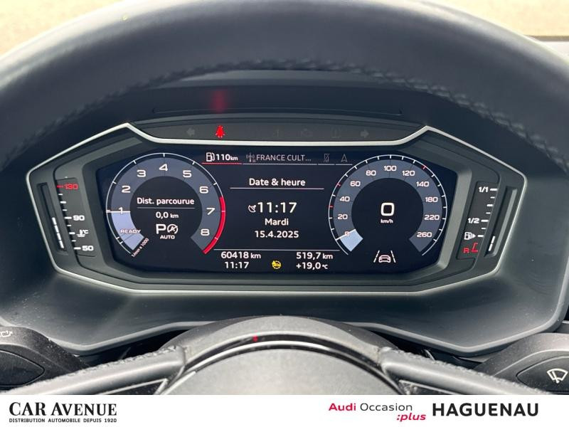 Occasion AUDI A1 Sportback 30 TFSI 110ch Design Luxe S tronic 7 CAMERA CLE CONFORT NAVIGATION LED AUDI MUSIC INTER 2021 Bleu Firmament/Arches+pav Gris Manhattan 21989 € à Haguenau