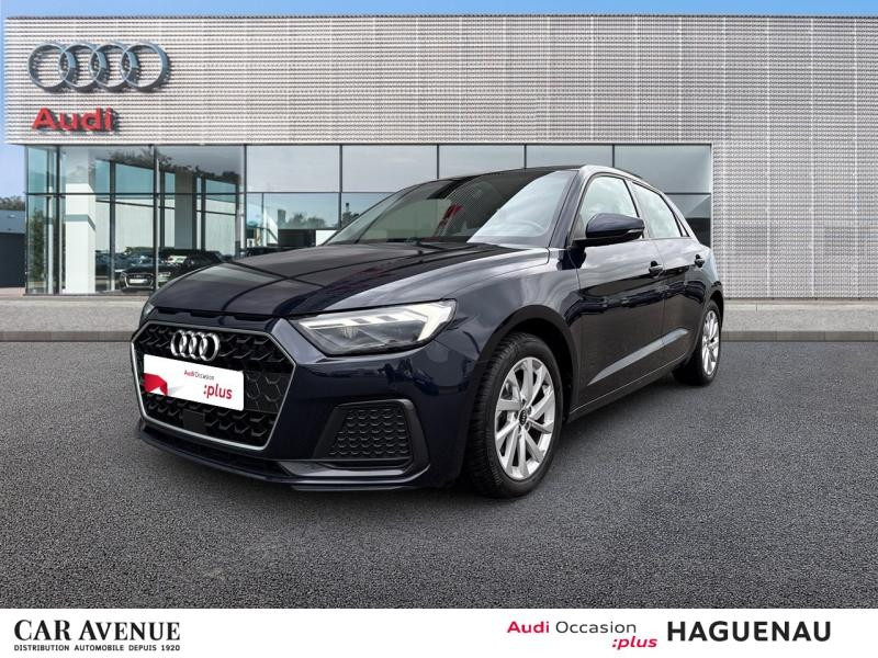 Occasion AUDI A1 Sportback 30 TFSI 110ch Design Luxe S tronic 7 CAMERA CLE CONFORT NAVIGATION LED AUDI MUSIC INTER 2021 Bleu Firmament/Arches+pav Gris Manhattan 21989 € à Haguenau