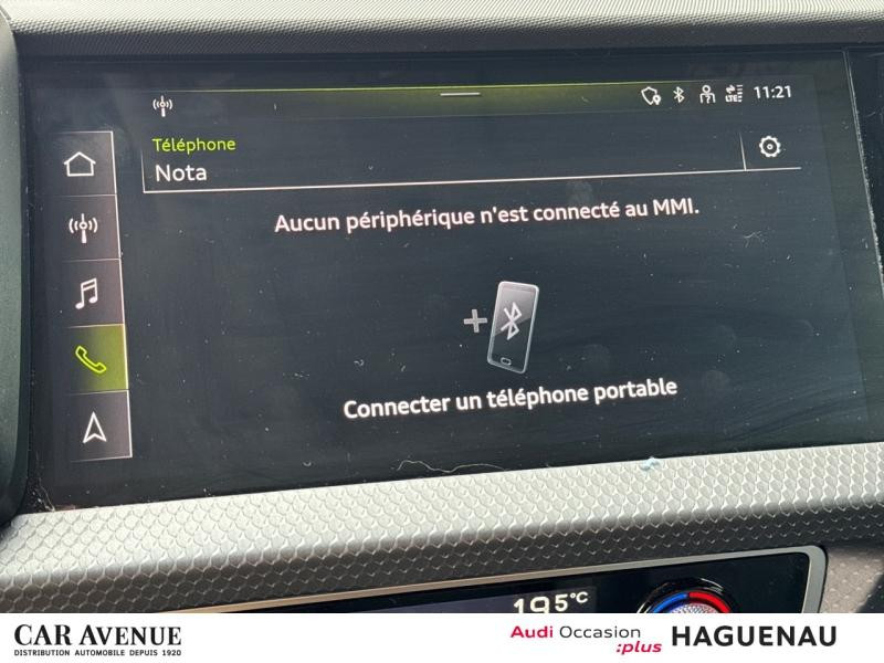 Occasion AUDI A1 Sportback 30 TFSI 110ch Design Luxe S tronic 7 CAMERA CLE CONFORT NAVIGATION LED AUDI MUSIC INTER 2021 Bleu Firmament/Arches+pav Gris Manhattan 21989 € à Haguenau