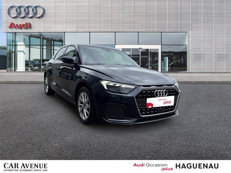 Occasion AUDI A1 Sportback 30 TFSI 110ch Design Luxe S tronic 7 CAMERA CLE CONFORT NAVIGATION LED AUDI MUSIC INTER 2021 Bleu Firmament/Arches+pav Gris Manhattan 21989 € à Haguenau
