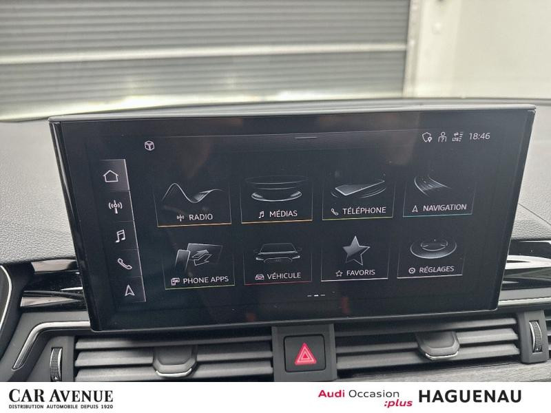 Occasion AUDI A5 Sportback 40 TDI 204 Avus S tronic 7 / Cuir Alcantara / Virtual Cockpit / GPS MMI / Feux Matrix L 2021 Bleu Navarre métallisé 29989 € à Haguenau