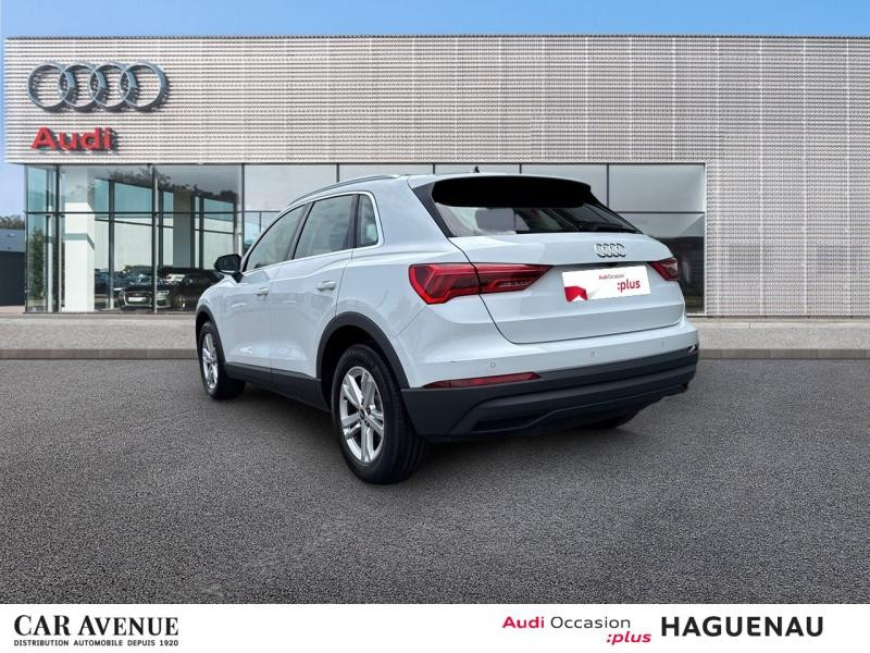 Occasion AUDI Q3 35 TFSI 150 Business line S tronic 7 / Virtual Cockpit / GPS / Caméra / Feux LED / Attelage 2021 Blanc Glacier métallisé 29989 € à Haguenau