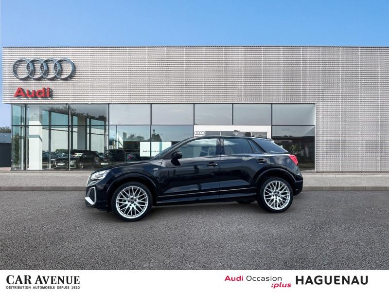 Occasion AUDI Q2 35 TDI 150 S line S tronic 7 HAYON ELEC VOLANT MEPLAT AVEC PALETTES CLE CONFORT CAMERA DE RECUL M 2024 Noir Mythic métallisé 36989 € à Haguenau