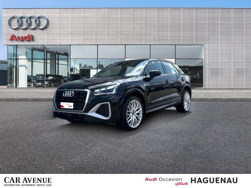 Occasion AUDI Q2 35 TDI 150 S line S tronic 7 HAYON ELEC VOLANT MEPLAT AVEC PALETTES CLE CONFORT CAMERA DE RECUL M 2024 Noir Mythic métallisé 36989 € à Haguenau