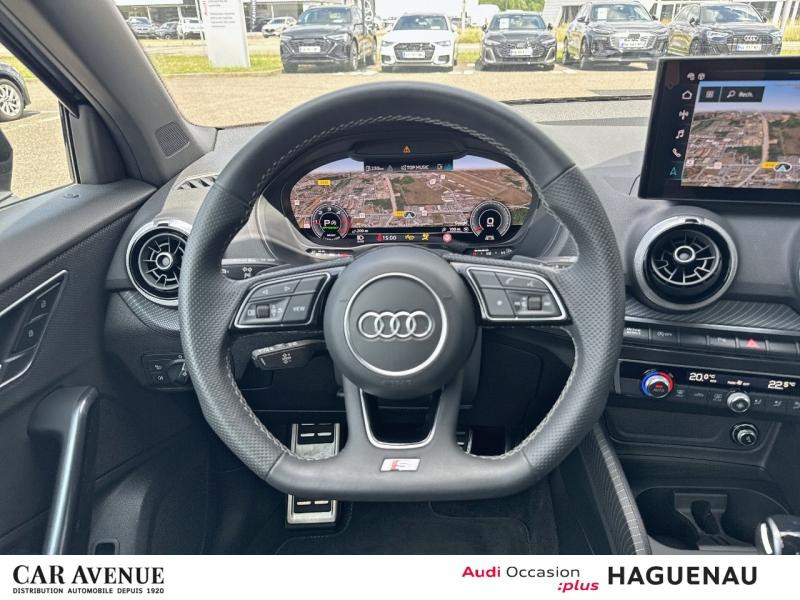 Occasion AUDI Q2 35 TDI 150 S line S tronic 7 HAYON ELEC VOLANT MEPLAT AVEC PALETTES CLE CONFORT CAMERA DE RECUL M 2024 Noir Mythic métallisé 36989 € à Haguenau