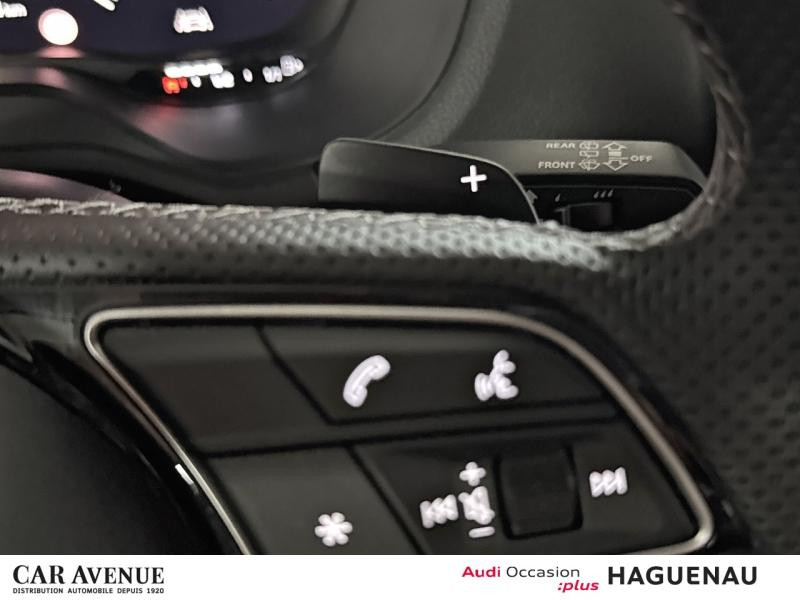 Occasion AUDI Q2 35 TDI 150 S line S tronic 7 HAYON ELEC VOLANT MEPLAT AVEC PALETTES CLE CONFORT CAMERA DE RECUL M 2024 Noir Mythic métallisé 36989 € à Haguenau