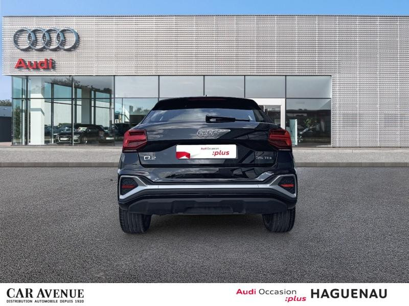 Occasion AUDI Q2 35 TDI 150 S line S tronic 7 HAYON ELEC VOLANT MEPLAT AVEC PALETTES CLE CONFORT CAMERA DE RECUL M 2024 Noir Mythic métallisé 36989 € à Haguenau