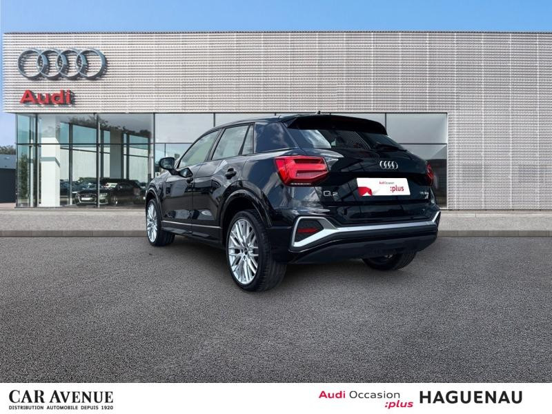 Occasion AUDI Q2 35 TDI 150 S line S tronic 7 HAYON ELEC VOLANT MEPLAT AVEC PALETTES CLE CONFORT CAMERA DE RECUL M 2024 Noir Mythic métallisé 36989 € à Haguenau