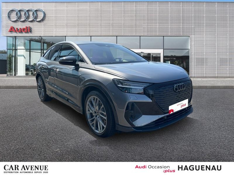 Used AUDI Q4 Sportback e-tron 45 e-tron 285ch + Pack S line 2025 Gris Typhon métallisé € 66900 in Haguenau