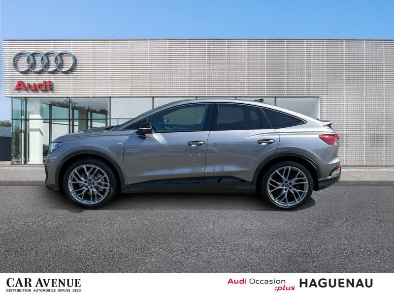 Used AUDI Q4 Sportback e-tron 45 e-tron 285ch + Pack S line 2025 Gris Typhon métallisé € 66900 in Haguenau